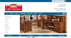 Desktop Screenshot of colbyfurniture.net