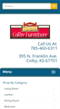 Mobile Screenshot of colbyfurniture.net